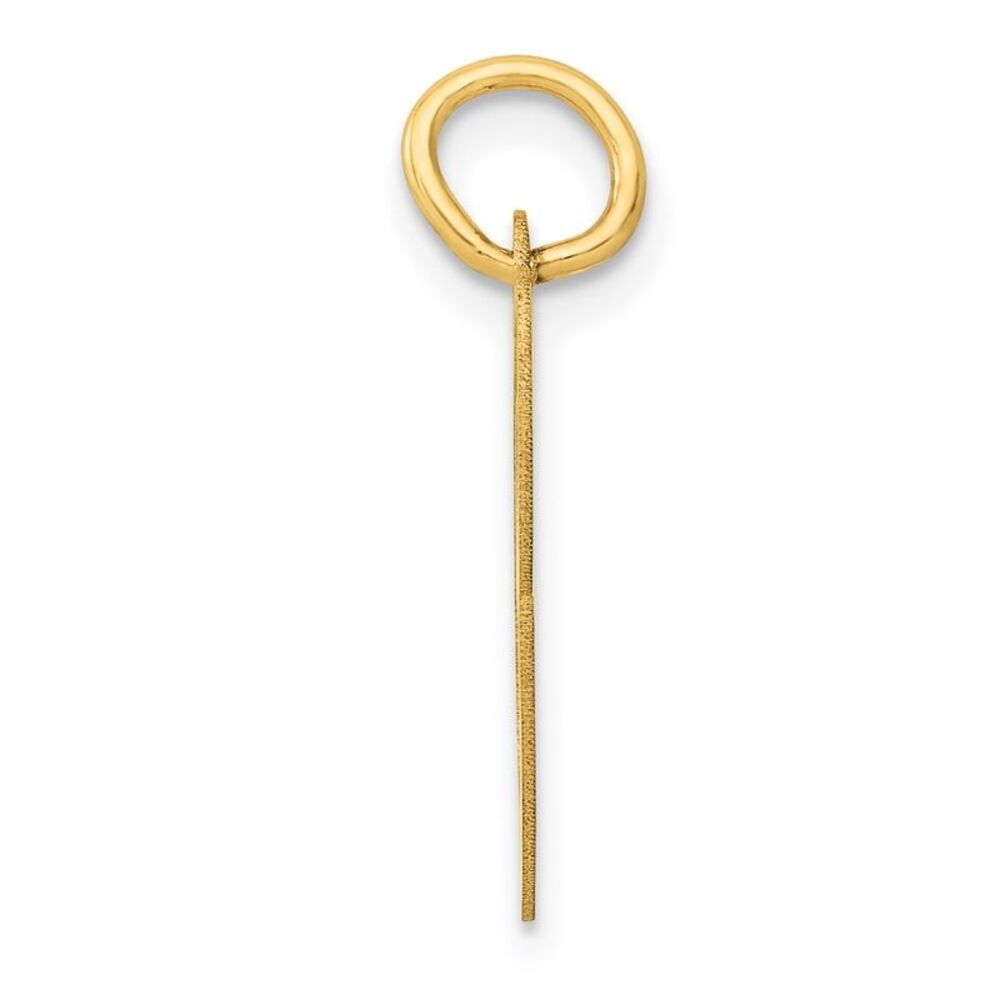 Kazi Luxury 14k Yellow Gold Medium Fancy Script L… - image 2